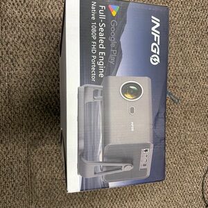 INFGO 800 ANSI Lumen 1080p Projector – Bluetooth & WiFi Home Theater